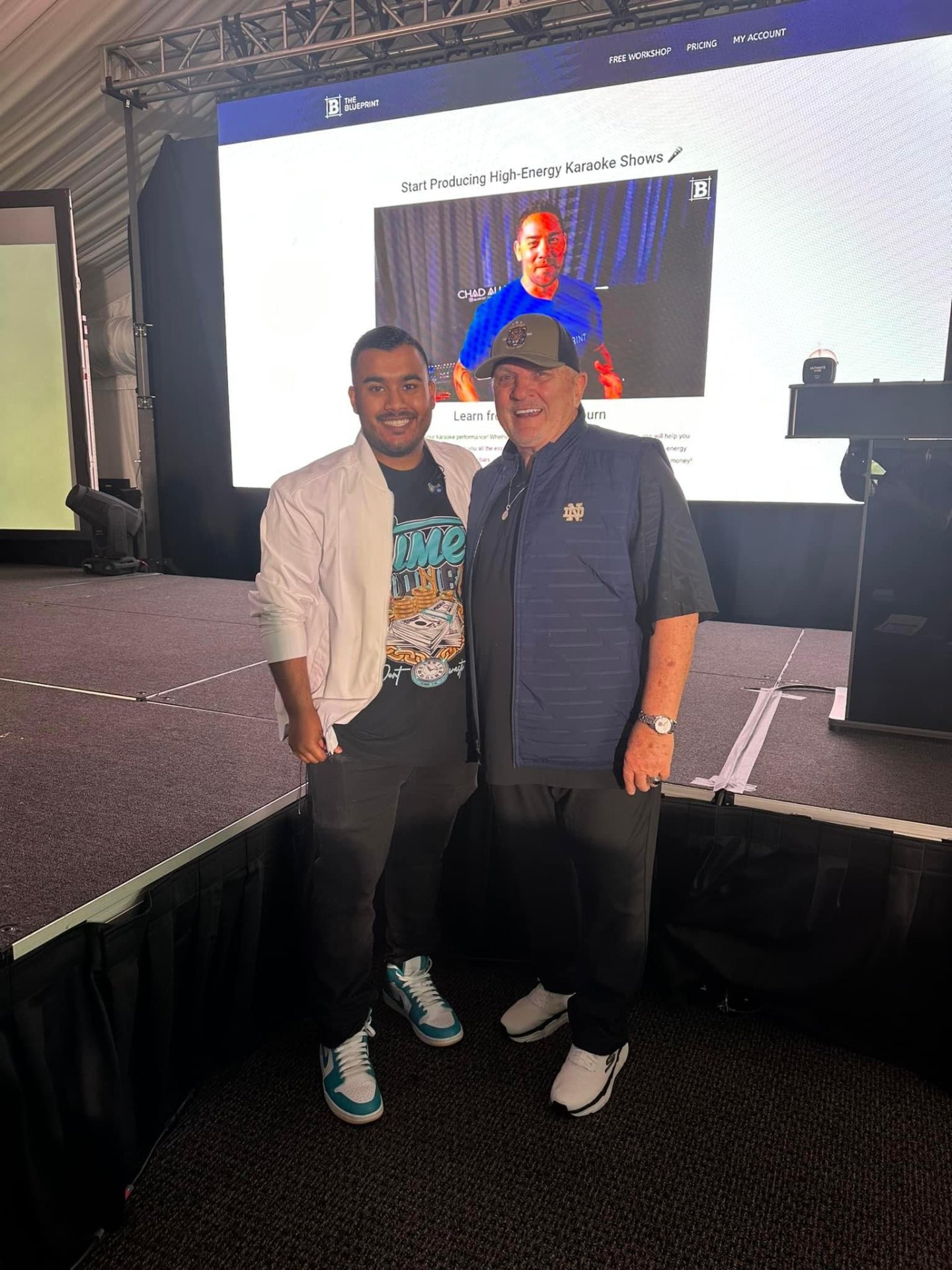 DJ LG with Rudy