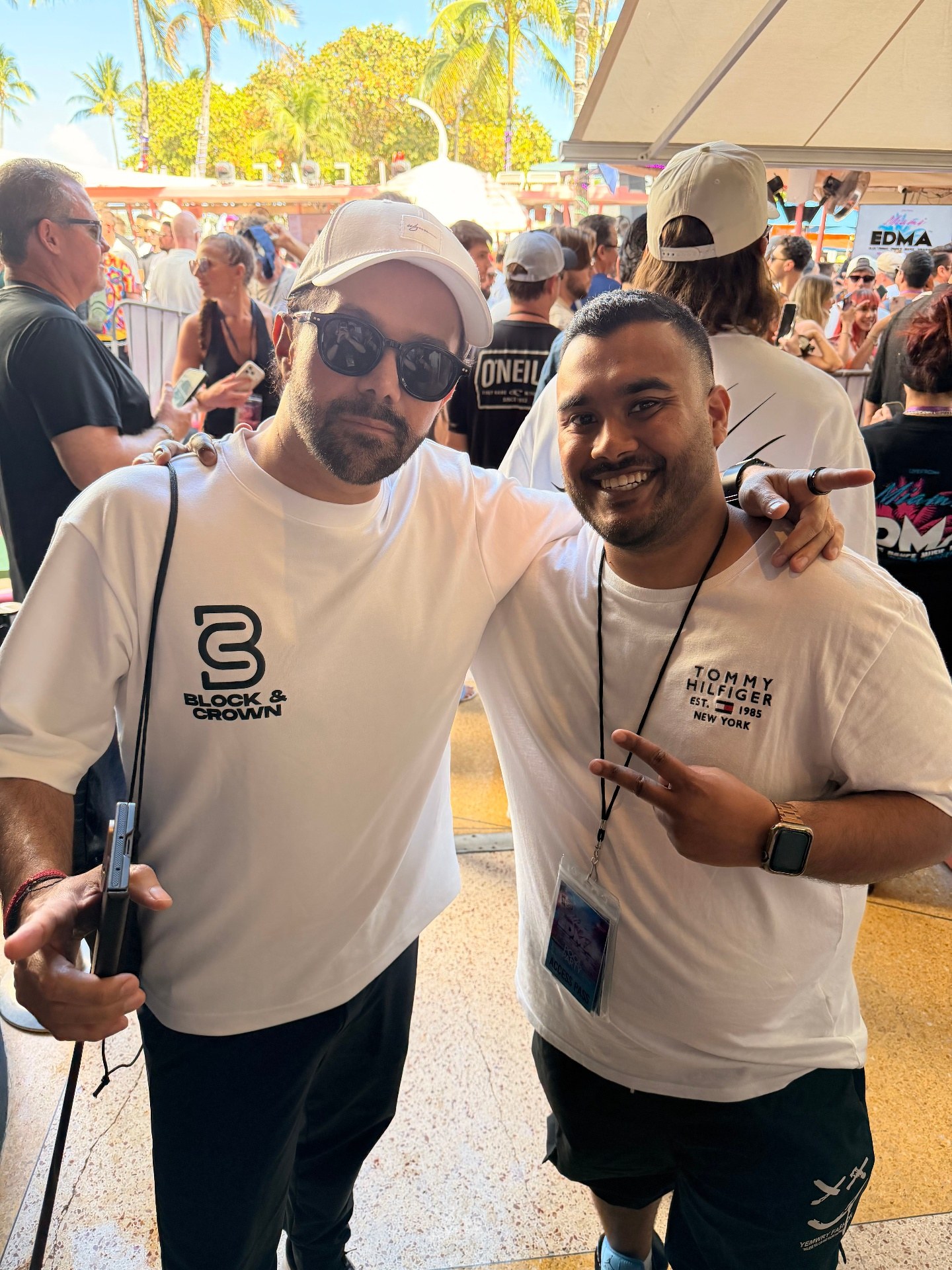 DJ LG with Block & Crown