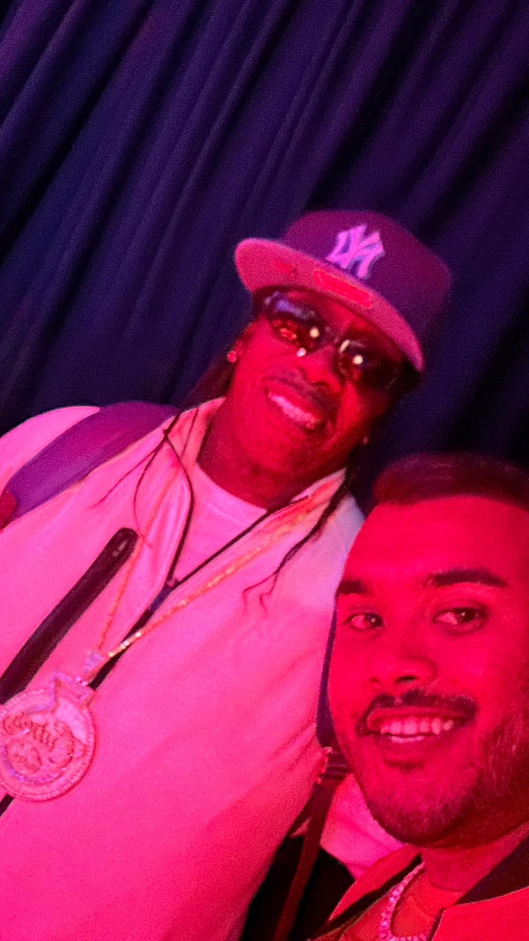 DJ LG with Grandmaster Flash