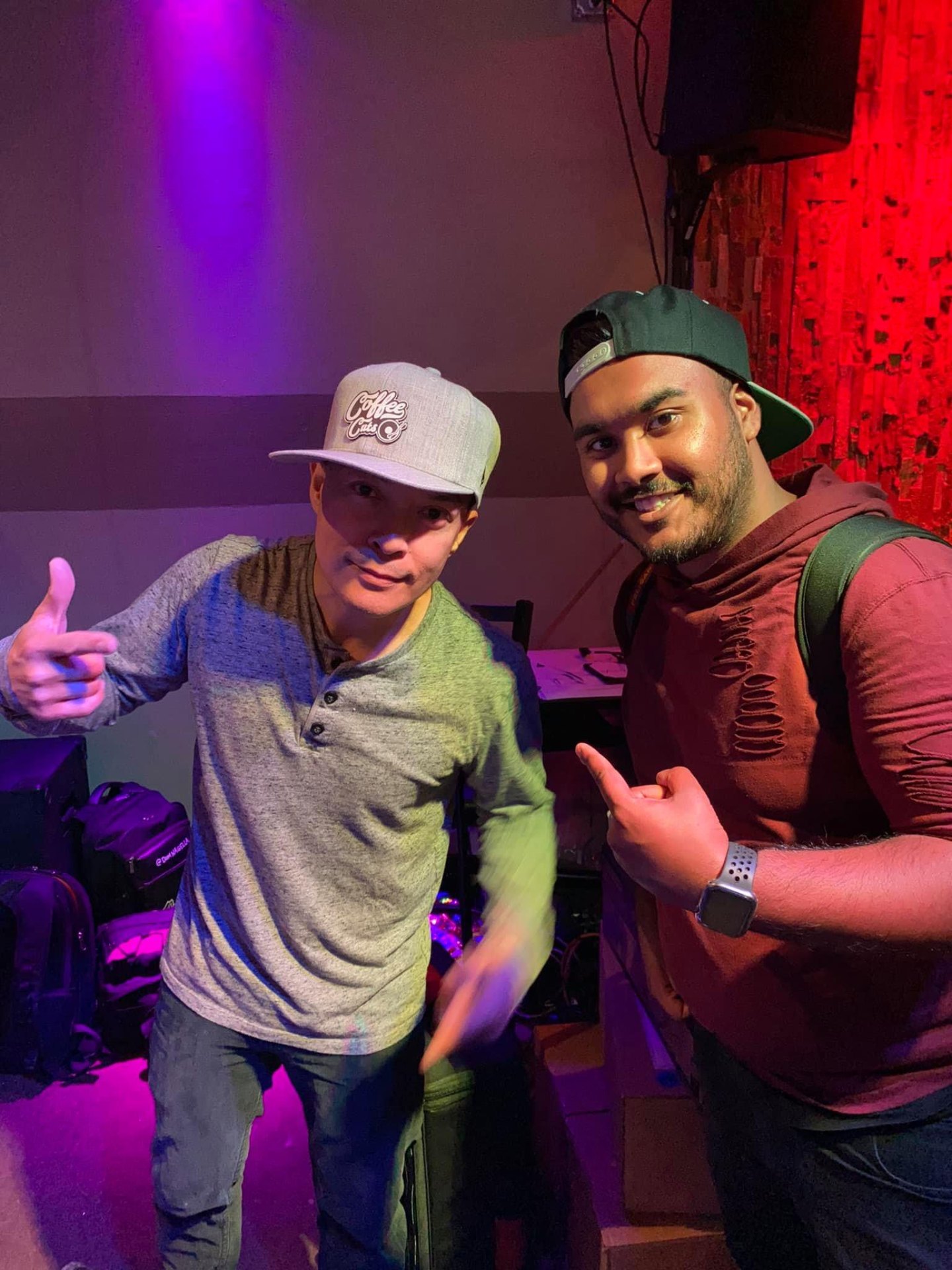DJ LG with Q Bert